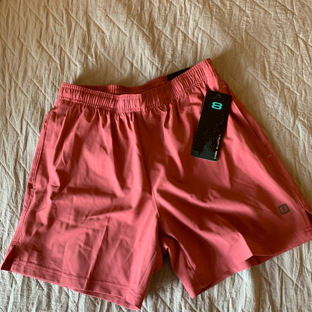 Layer 8 Men's Vibrant Pink Shorts